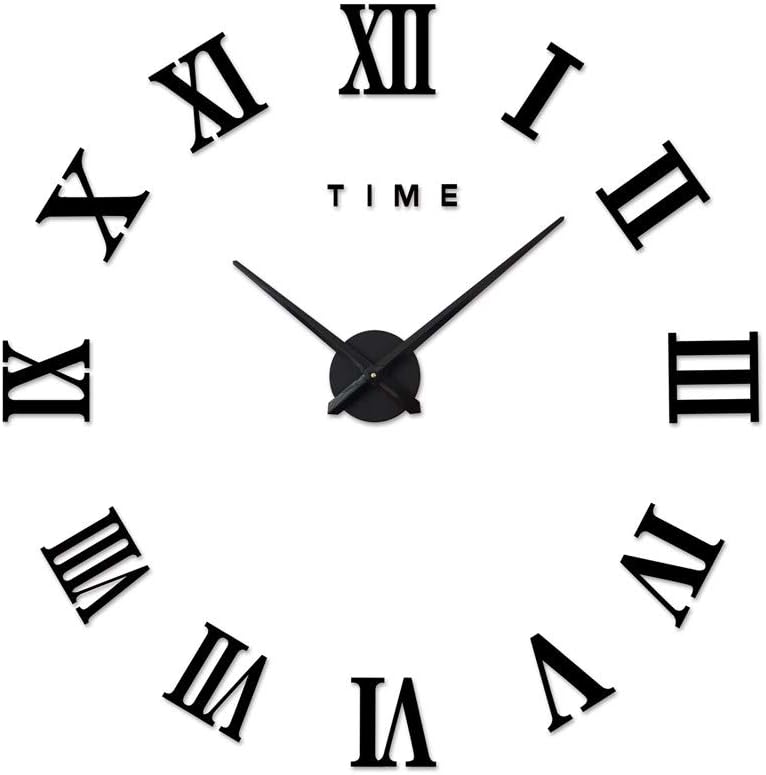 3d Diy Wall Clock (Roman)