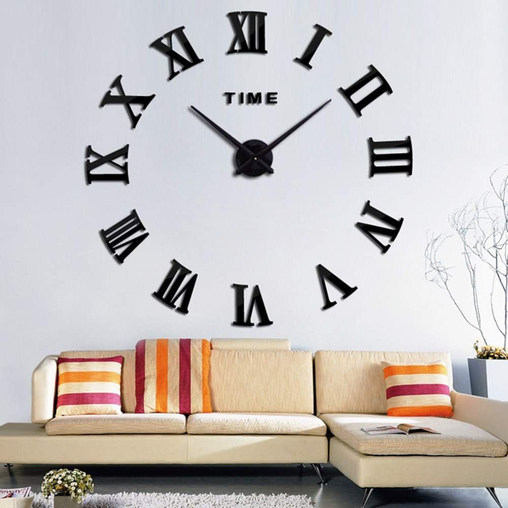 3d Diy Wall Clock (Roman)